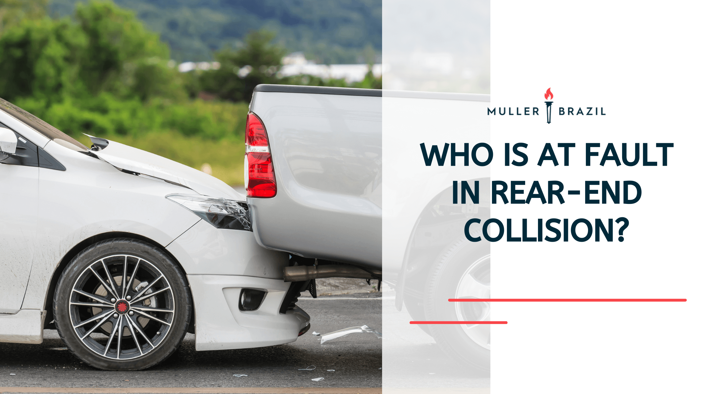 Who Is at Fault in Rear-End Collision?