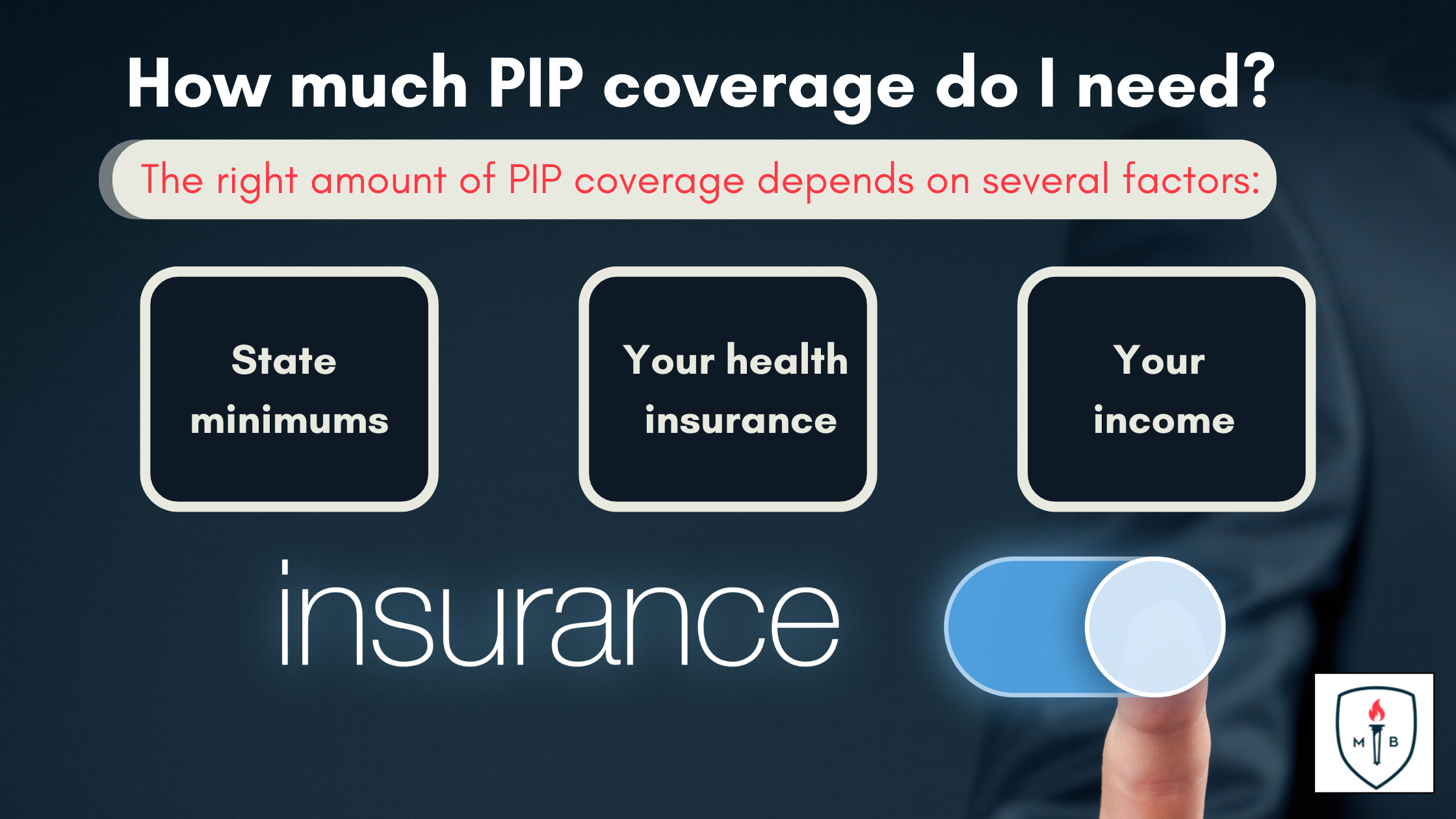 How much PIP coverage do I need