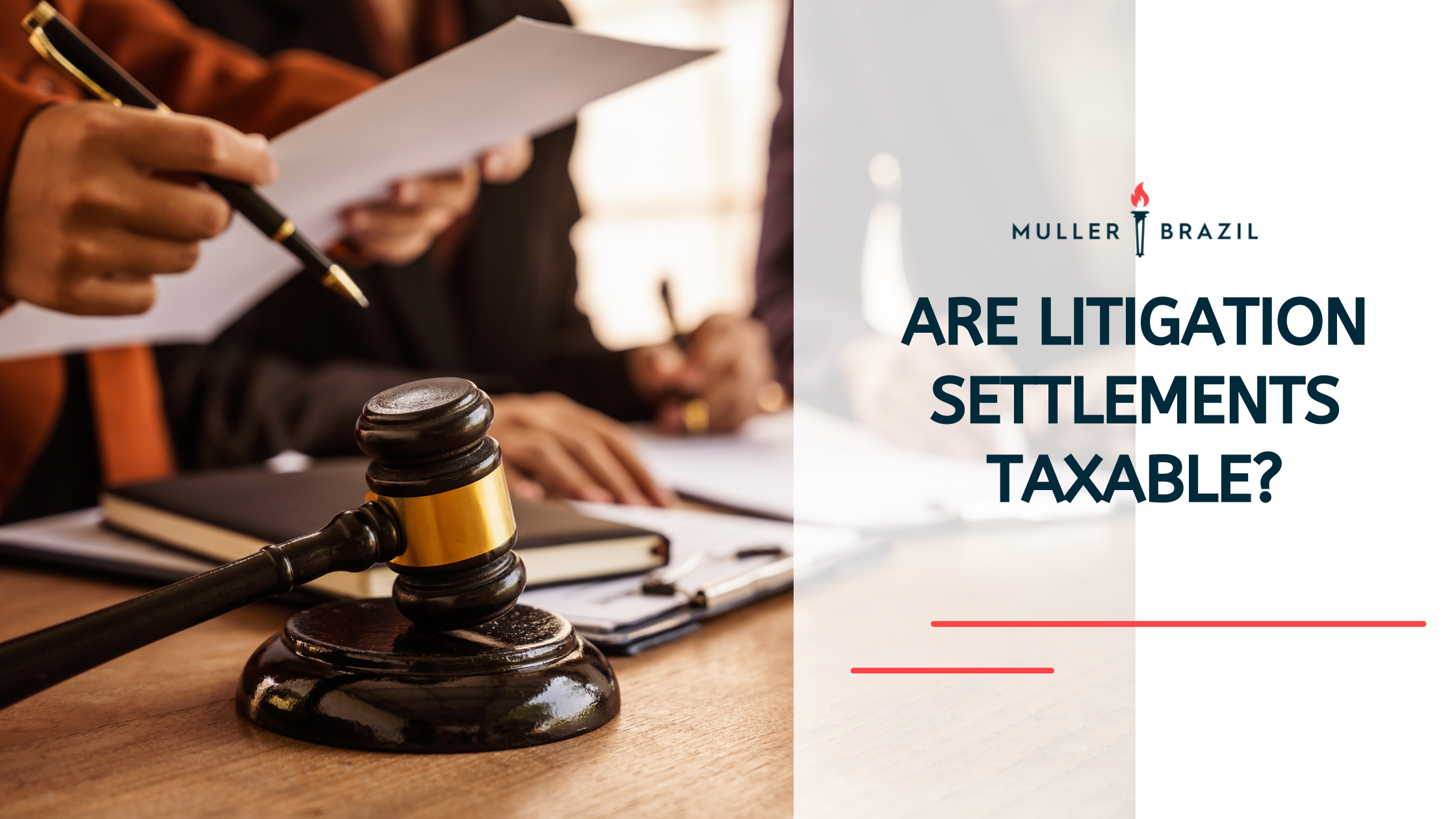 Are Litigation Settlements Taxable?