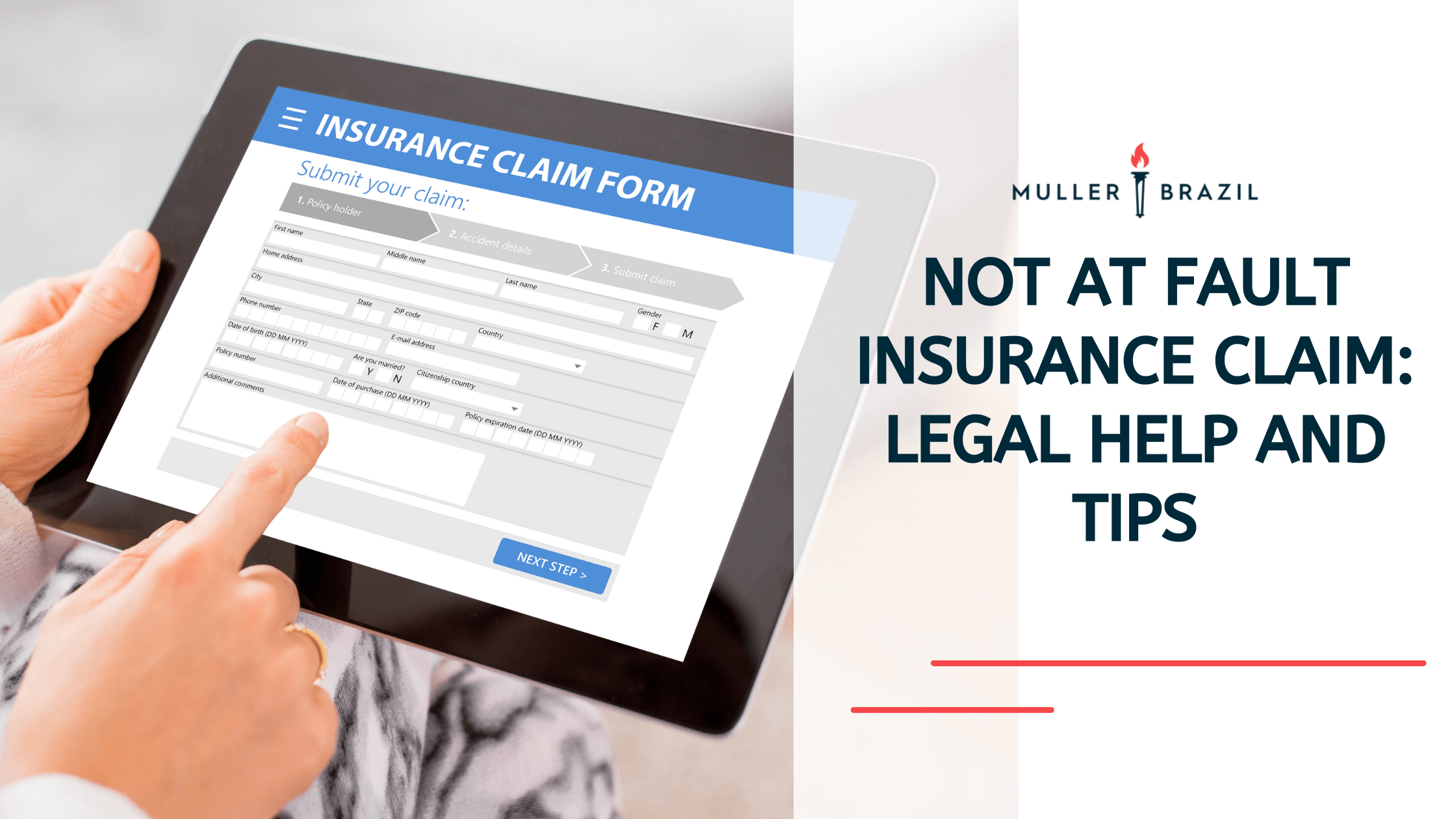 Not at Fault Insurance Claim: Legal Help and Tips