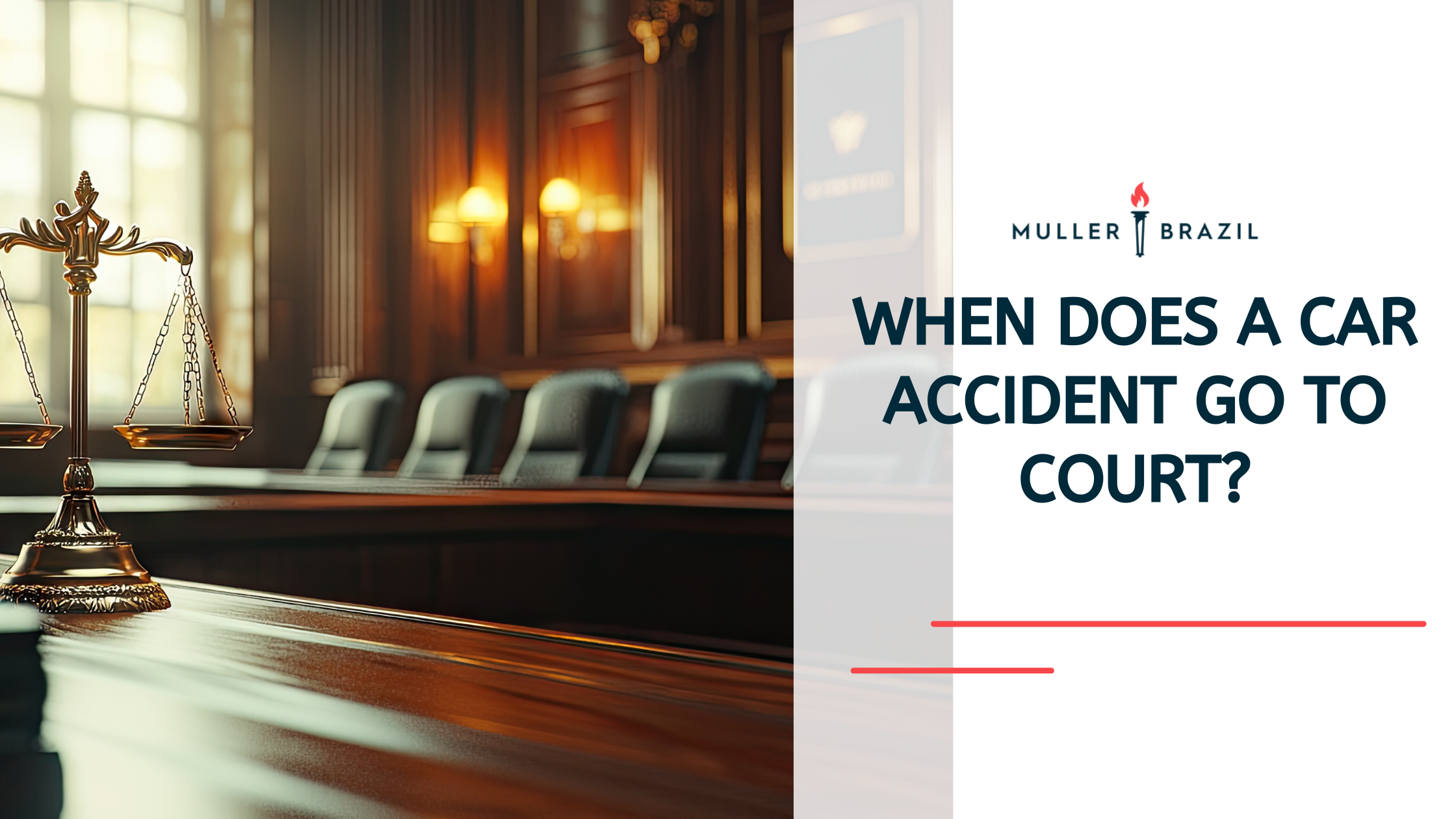 When Does a Car Accident Go to Court?